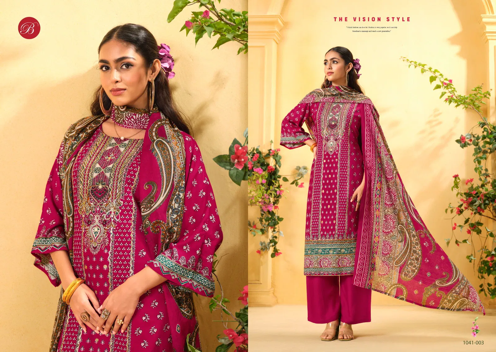 Mannat By Belliza Viscose Rayon Printed Dress Material Suppliers In India